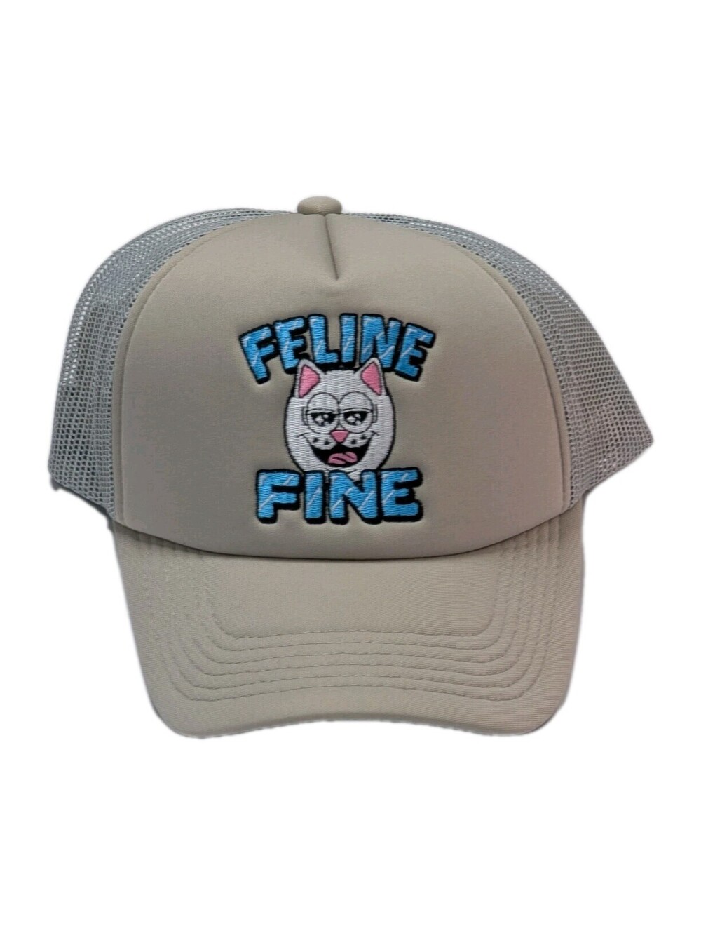 RipNDip Feline Fine Trucker Hat Gray Mesh Snapback BNWT One Size